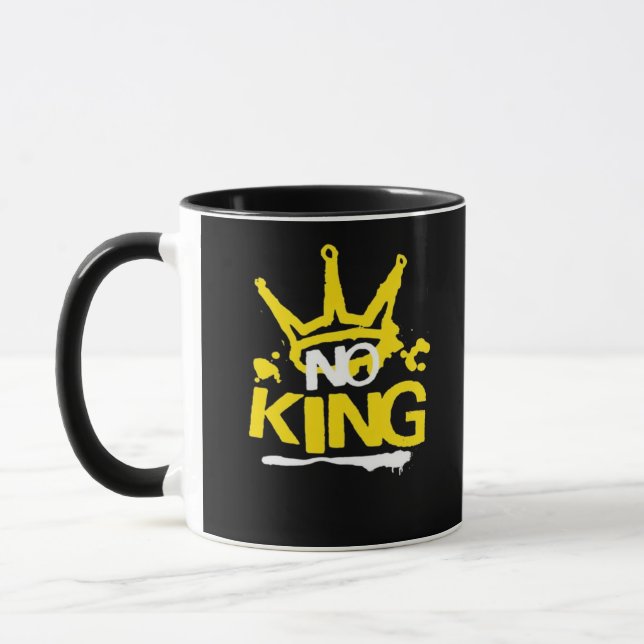 Ingen kungen Minimal ren Mugg (Vänster)