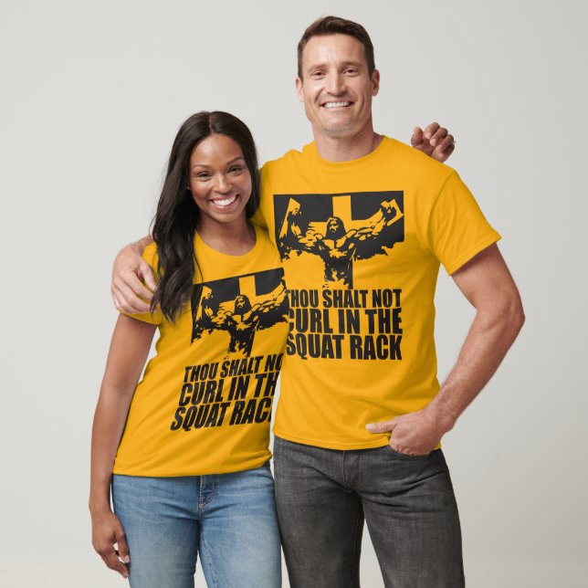 Ingen kurva i kvadratracket t shirt (Unisex)