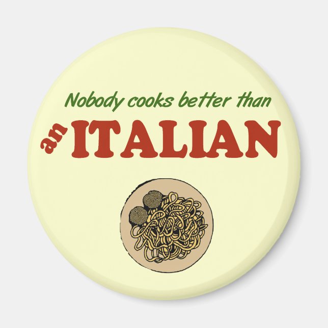 Ingen lagar bättre än en italiensk magnet (Framsidan)