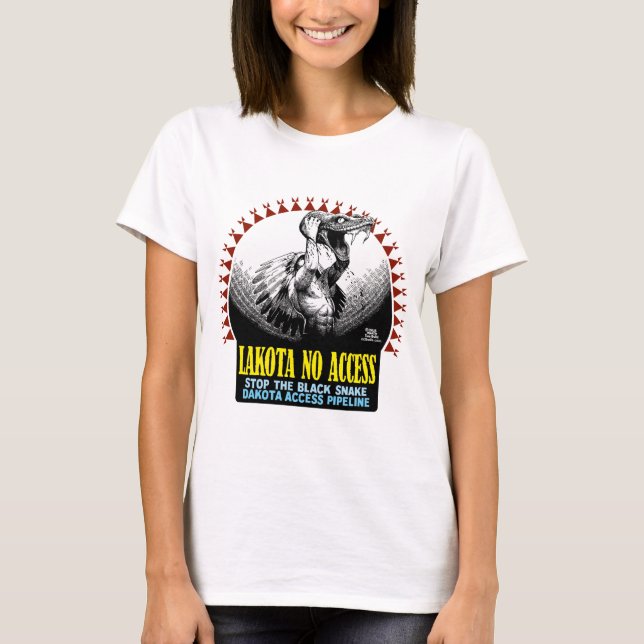 Ingen Lakota tar fram Tee (Framsida)