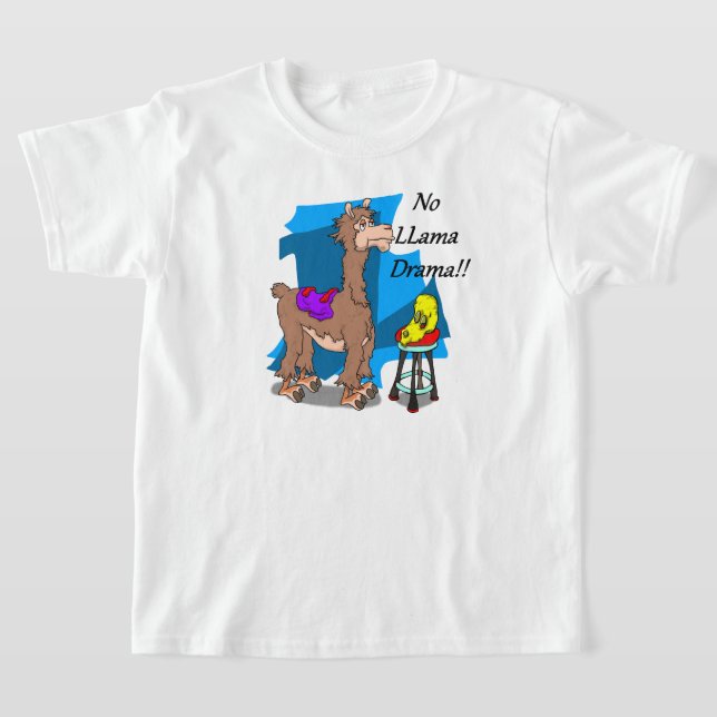 Ingen Lama Drama! 1 T Shirt (Laydown)