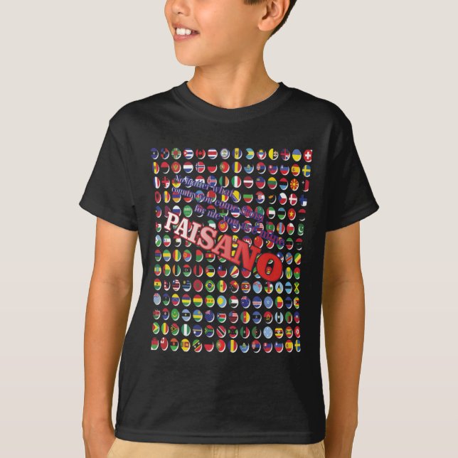 Ingen Land du Kom från T Shirt (Framsida)