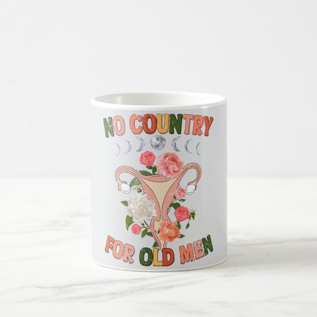 Ingen Land för gammal man Kaffemugg (Center)
