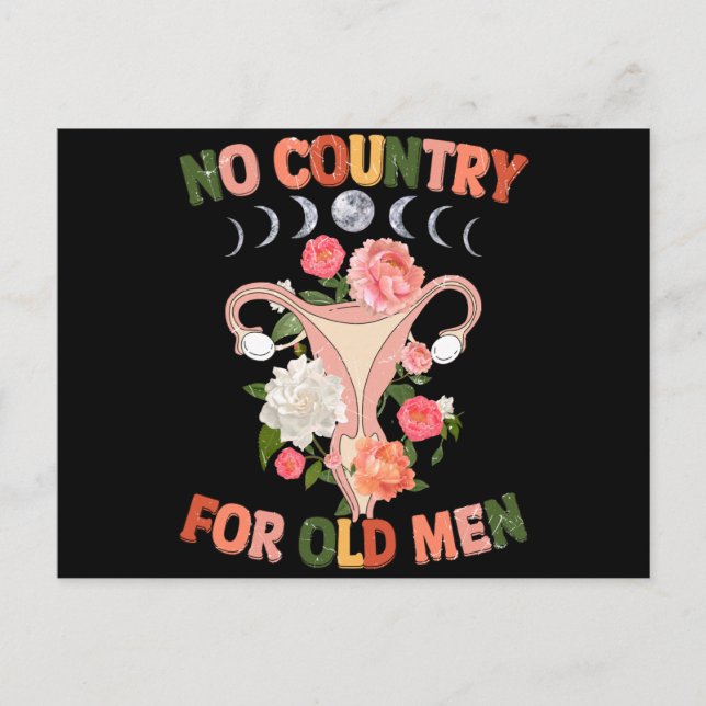 Ingen Land för gammal man Vykort (Framsida)