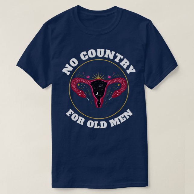 Ingen land för gammal manar 4 t shirt (Design framsida)