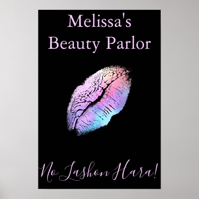 Ingen Lashon Hara Anpassningsbar Poster (Framsidan)