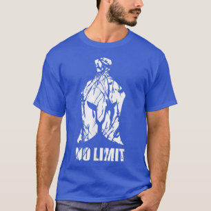 Ingen limit Spartan Helmet Gym Motivation Fitness T Shirt