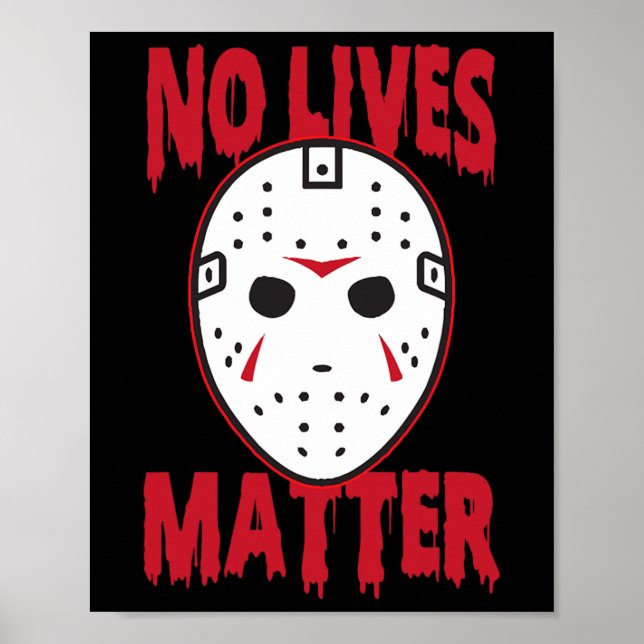 Ingen livskrävmask Halloween Costumes Poster (Framsidan)
