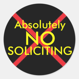 Ingen lockdörr runt klistermärke