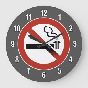 Ingen Logotyp för subtraktion Stor Klocka