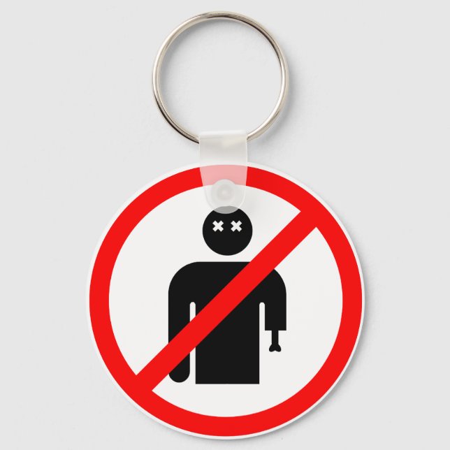 Ingen lokal nyckelkedja (rensa) nyckelring (Framsida)