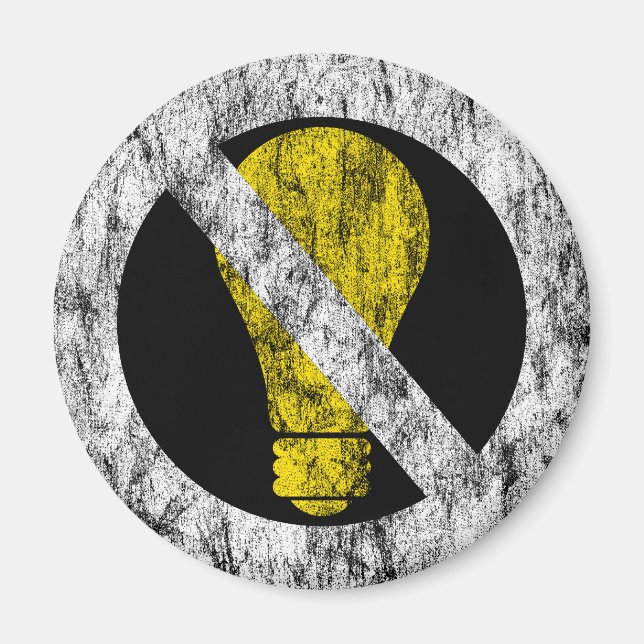 ingen lökar magnet (Framsidan)