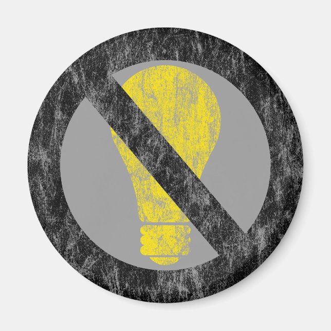 ingen lökar magnet (Framsidan)