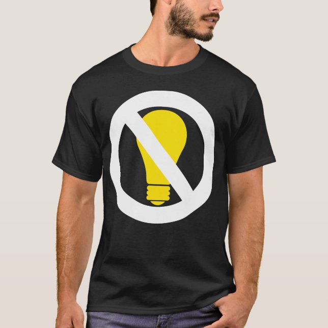 ingen lökar tee shirt (Framsida)
