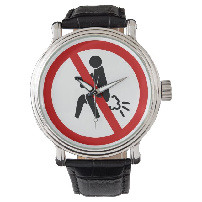 INGEN ⚠ LUNT LINK Toilet-⚠ Armbandsur (Framsida)