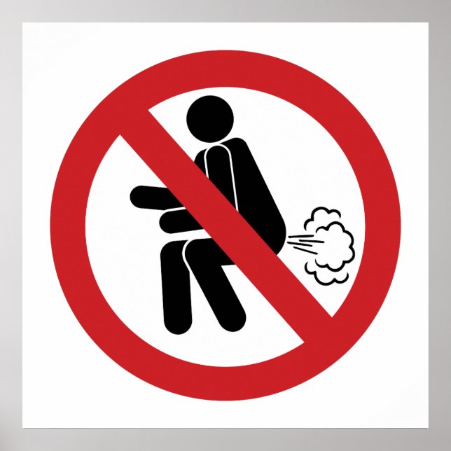 INGEN ⚠ LUNT LINK Toilet-⚠ Poster (Framsidan)