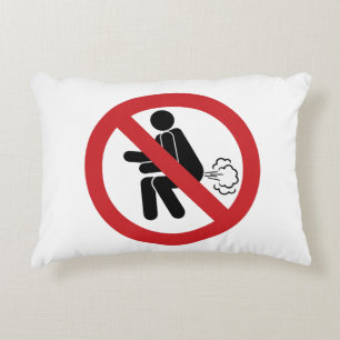 INGEN ⚠ LUNT LINK Toilet-⚠ Prydnadskudde