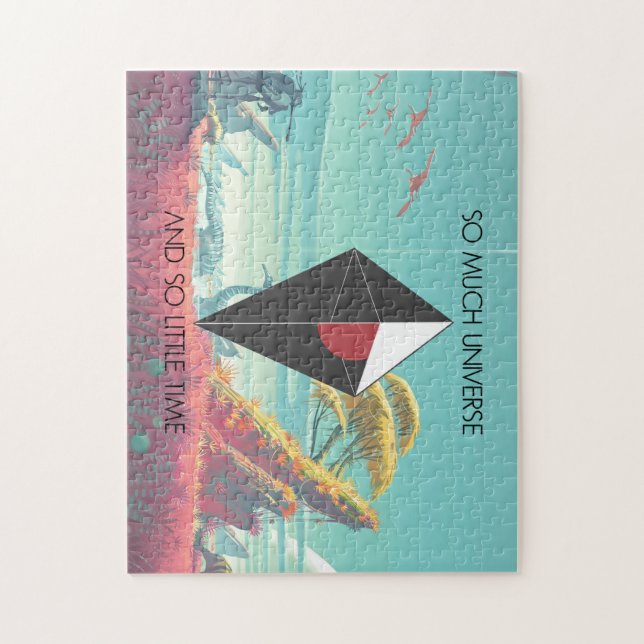 Ingen man himmel pussel (Vertikal)