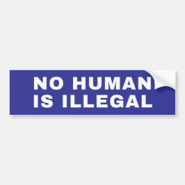 Ingen människa är illegal bildekal