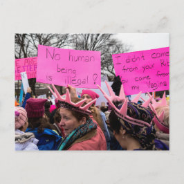 Ingen människa är illegal vykort