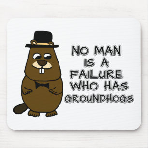 Ingen människa har misslyckats med Groundhogs Musmatta