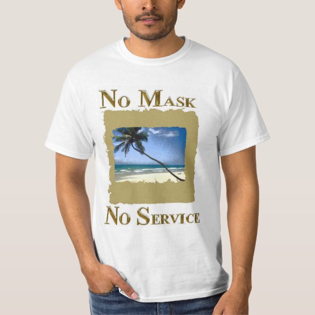 INGEN MASK INGA SERVICE FLORIDA T SHIRT (Framsida)