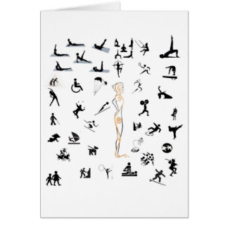 Ingen materia hur dig flyttning! hälsningskort