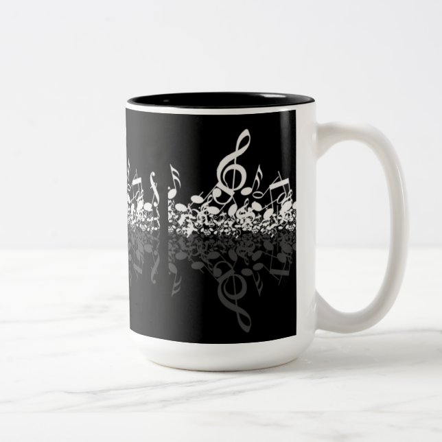 Ingen, men Musik noter Black Mugg (Höger)