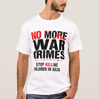 INGEN MER BROTT I KRIG T SHIRT