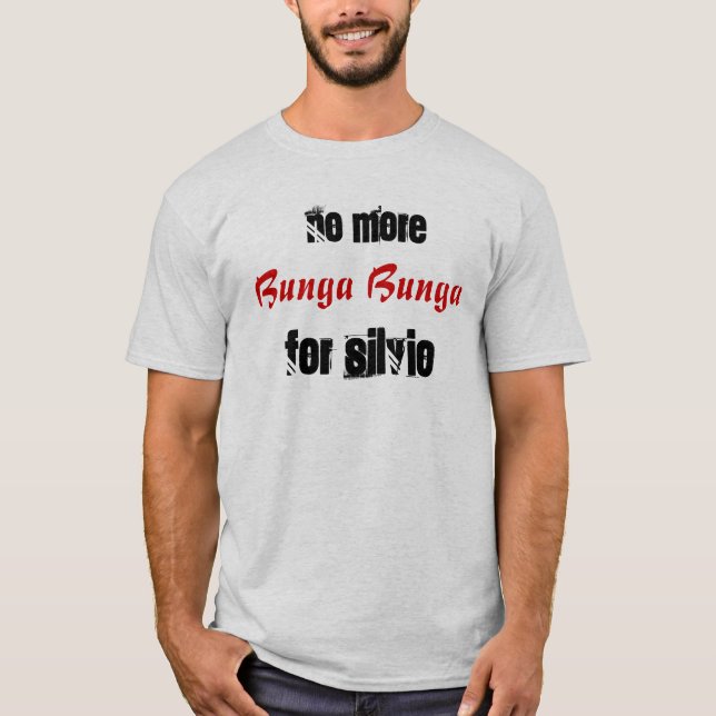 ingen mer bungabunga för Silvio Tee (Framsida)