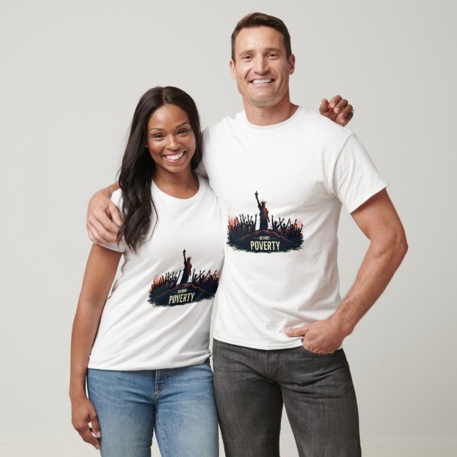 Ingen Mer Fattigdom T Shirt (Unisex)