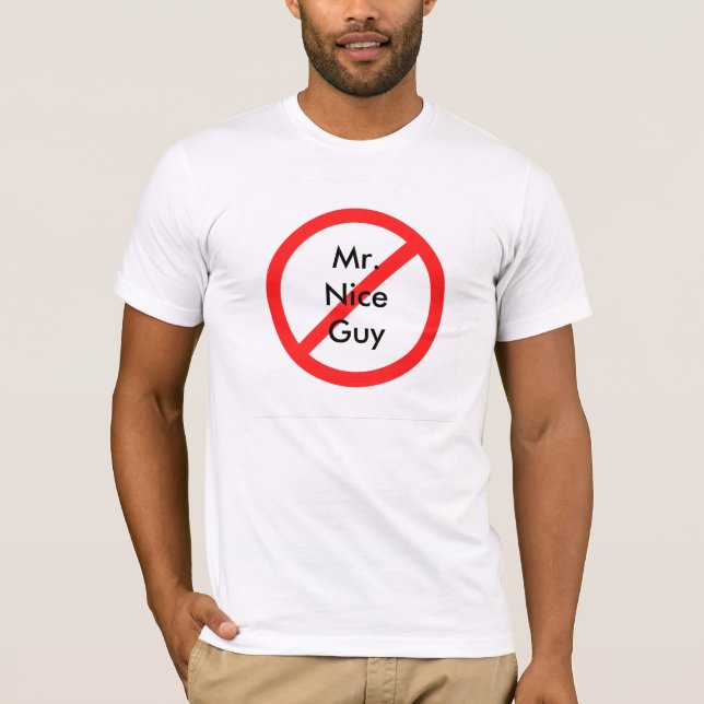 Ingen mer Herr Nice grabb T-shirt (Framsida)