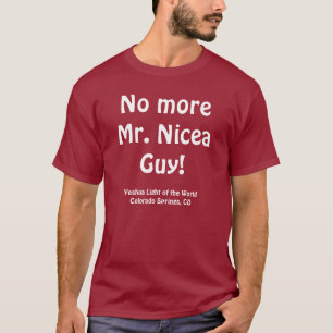 Ingen mer Herr Nicea grabb! t-skjorta T-shirt