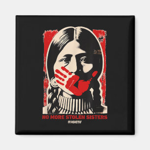 Ingen mer kunskap om Stolen Sister Red Hand Mmiw A Magnet