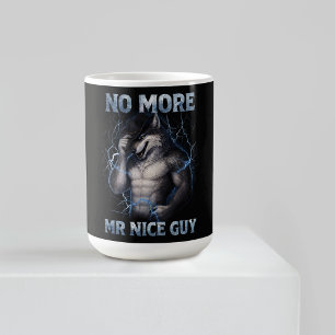 Ingen Mer Mr Nice Guy Rolig Alpha Varg Meme Brainr Kaffemugg