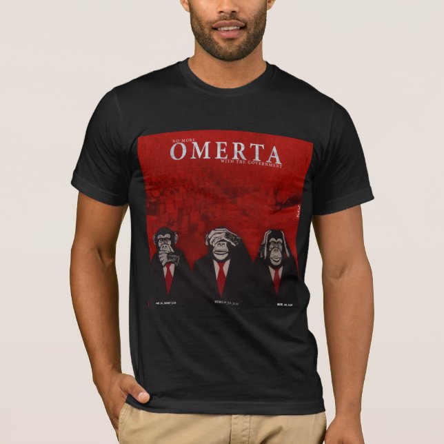 INGEN MER OMERTA MED REGERINGEN T SHIRT (Framsida)