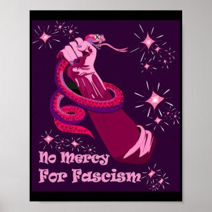Ingen mercy for fascism 2025 Girly Pop Edition Poster