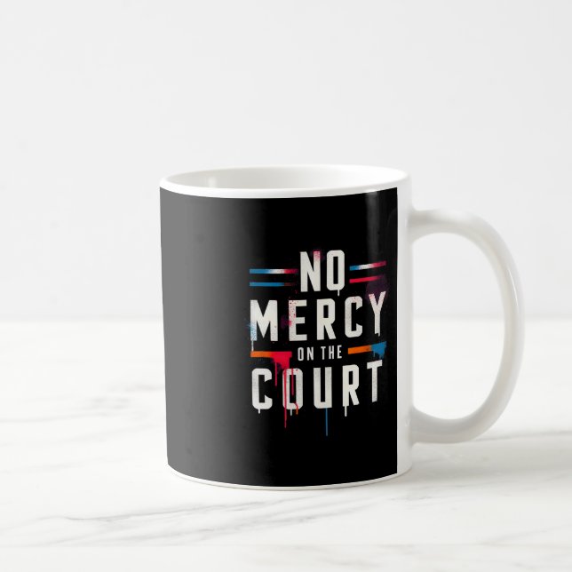 Ingen mercy på domstolen Picklell Tennis Dminton M Kaffemugg (Höger)