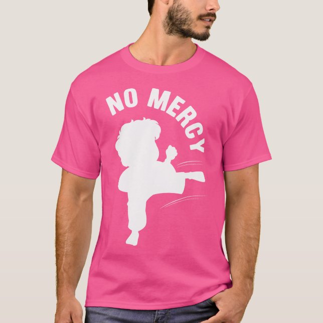Ingen Mercy Skeleton Karate Kid Karate Apparel T Shirt (Framsida)