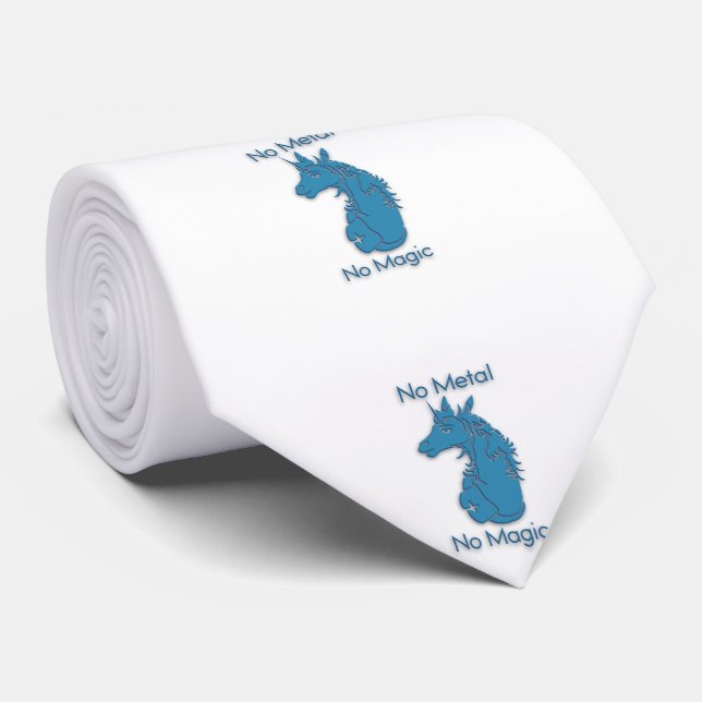 Ingen Metall - ingen Magic Necktie Slips (Rullad)