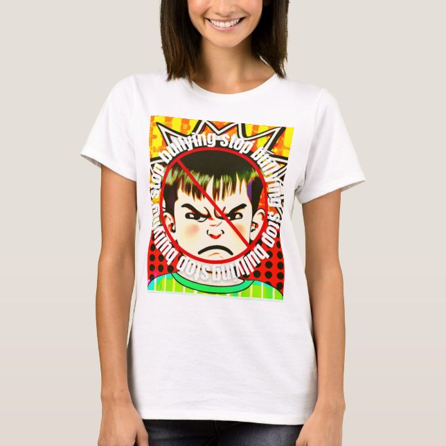Ingen mobbning t shirt (Framsida)