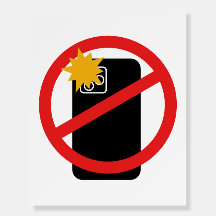 Ingen Mobil fotografi - respektera personlig integ