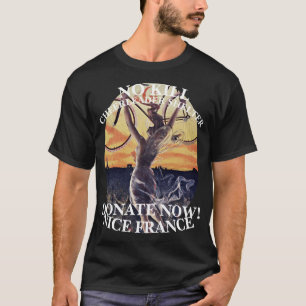 INGEN MORD GLADJEFÖRKÄMPAR-REFUGIUM TREVLIGT FRANK T SHIRT