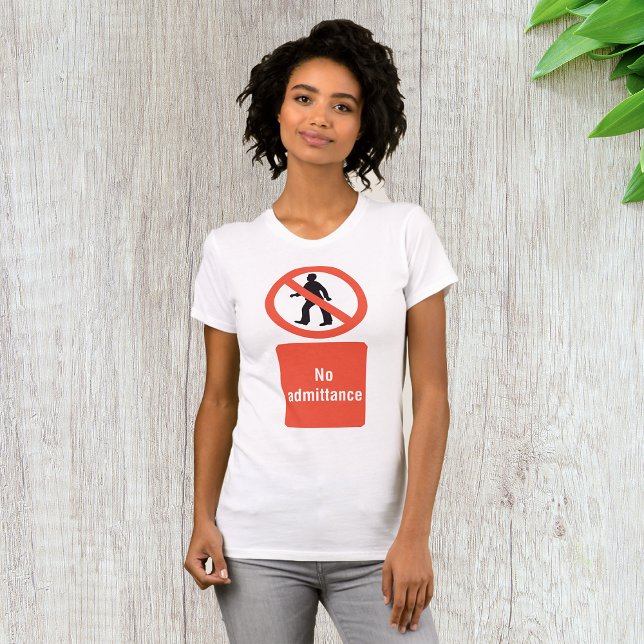 Ingen mottagningsskylt - Womens T-Shirt (Skapare uppladdad)