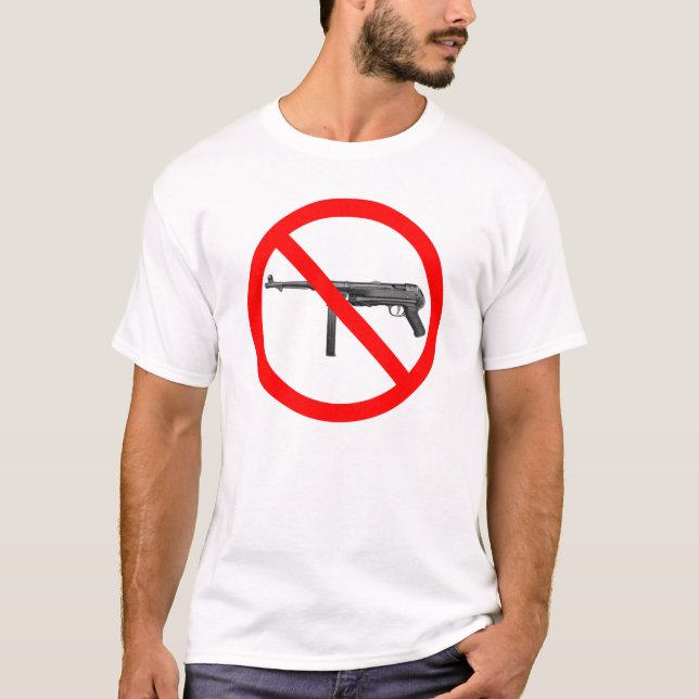 Ingen MP40s-T-tröja T-shirt (Framsida)