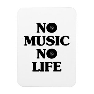 INGEN MUSIK-NO LIFE MAGNET