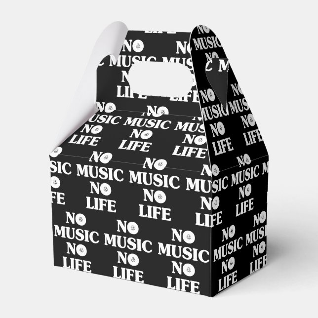 INGEN MUSIK-NO LIFE PRESENTASKAR (Framsidan Sidan)