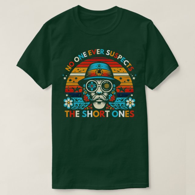 ingen någonsin misstänker kort 1 t shirt (Design framsida)