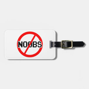 INGEN NOOBS - apa för geek/hacker/pc/code Bagagebricka