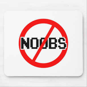 INGEN NOOBS - apa för geek/hacker/pc/code Musmatta